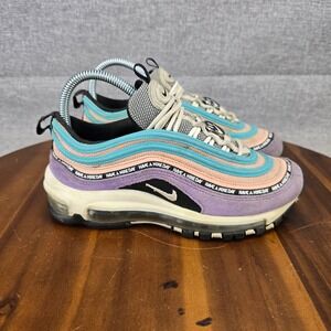 Nike Air Max 97 Have A Nike Day Kids‎ 4.5Y Purple Teal Pink 923288-300